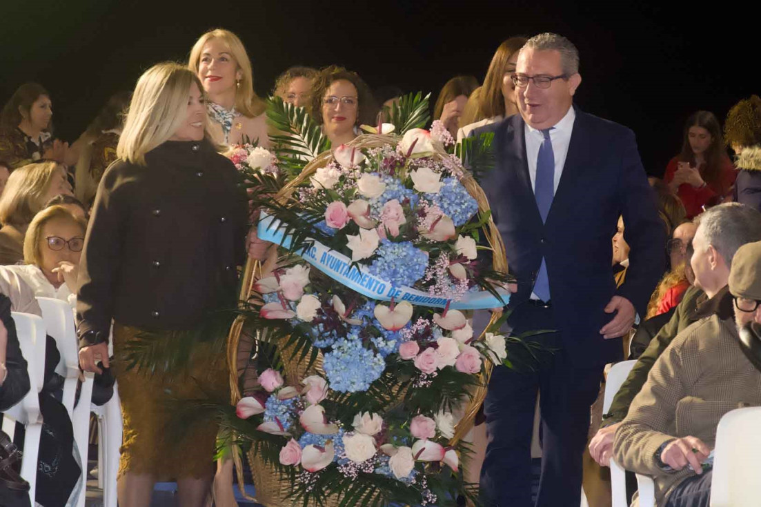 Mare de Déu del Sofratge Benidorm ofrenda floral
