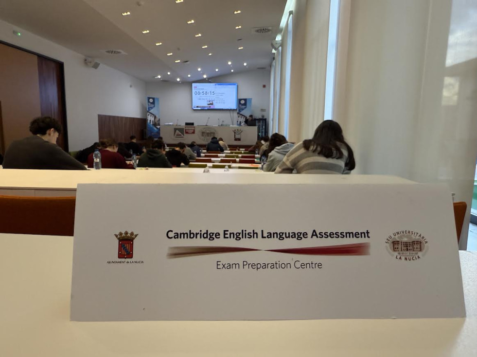 La Nucía abre las inscripciones para los exámenes oficiales de Cambridge que se celebrarán en junio en la Seu Universitària