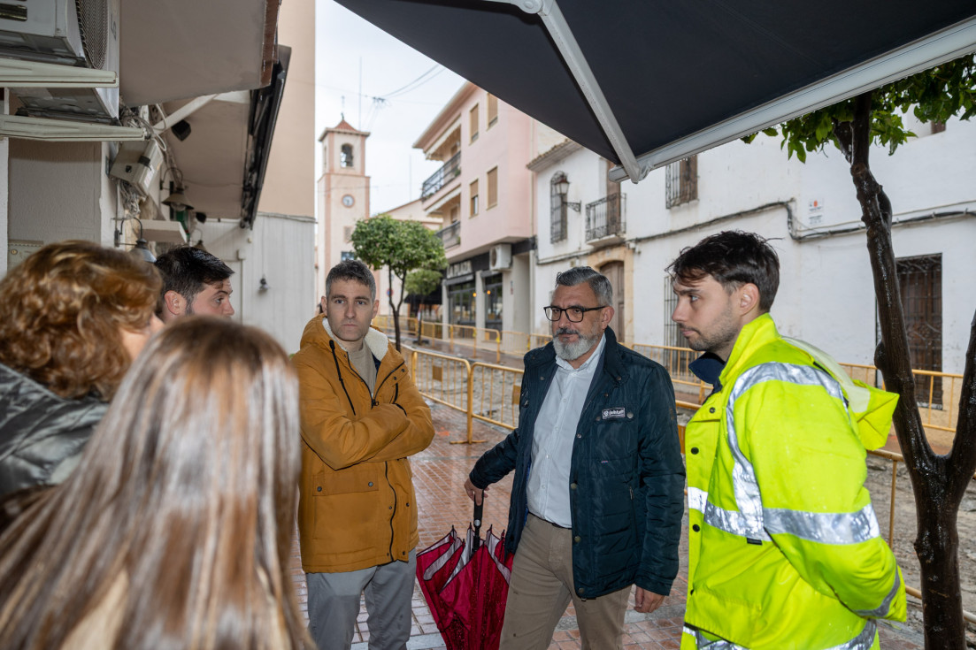 visita obras plaza mayor l'alfàs 11 marzo
