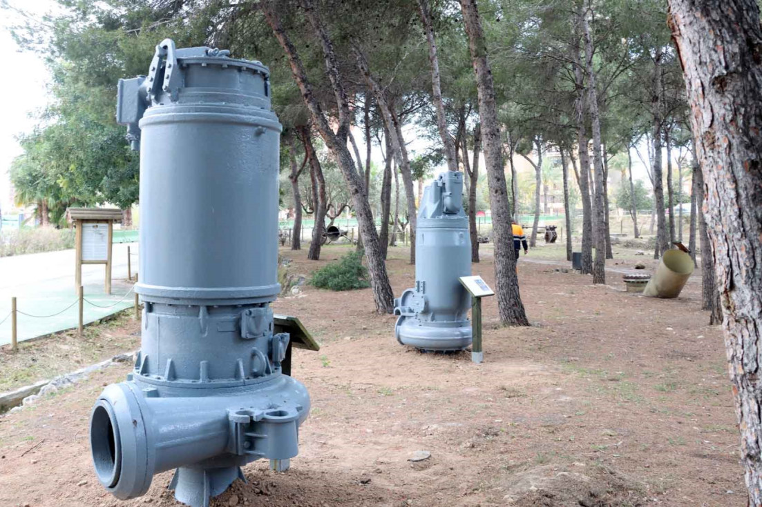 Museo Agua aire libre parque Séquia Mare