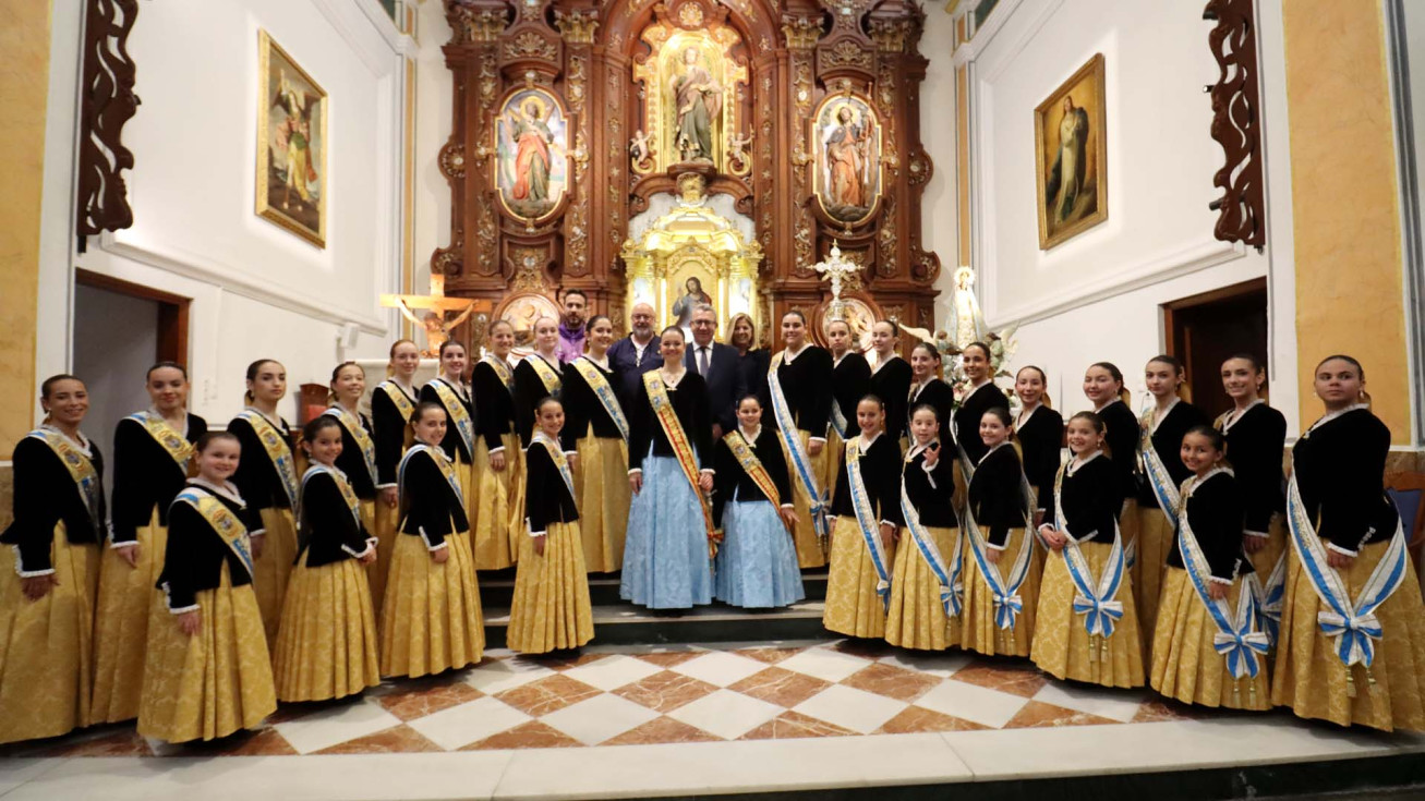 corte honor Misa mayor benidorm hallazgo virgen sufragio
