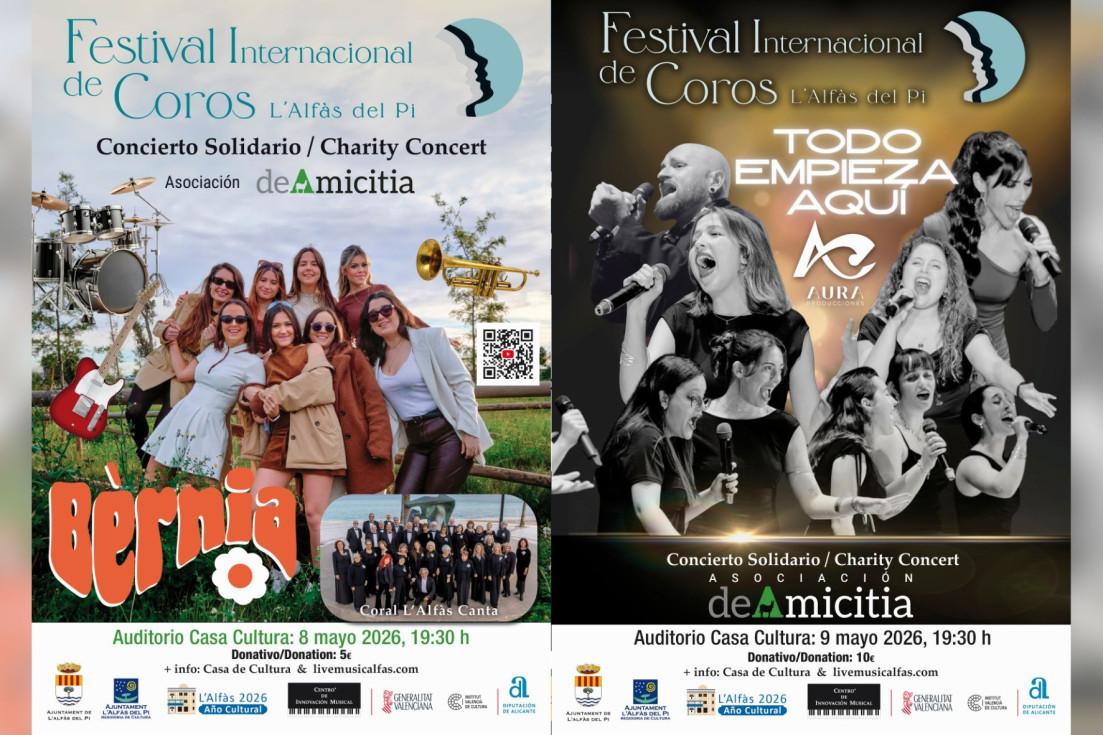 Carteles Festival Internacional de Coros de l’Alfàs del Pi 2026