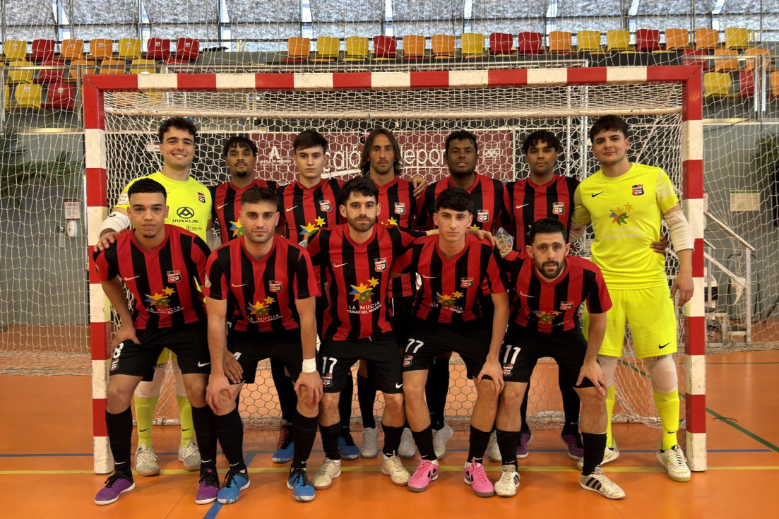 El CD La Nucía asalta la pista de Movistar Inter B para mantenerse en la pelea por el playoff