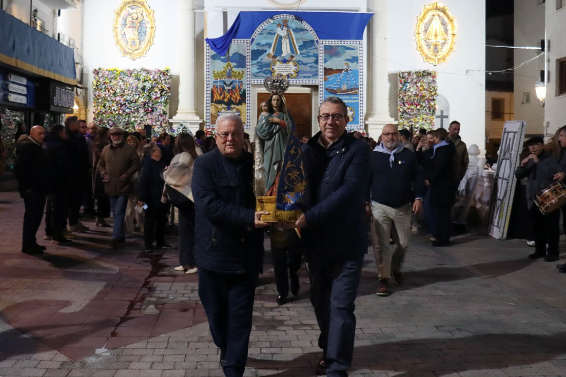 Benidorm procesión l’Alba Hallazgo Mare de Déu del Sofratge