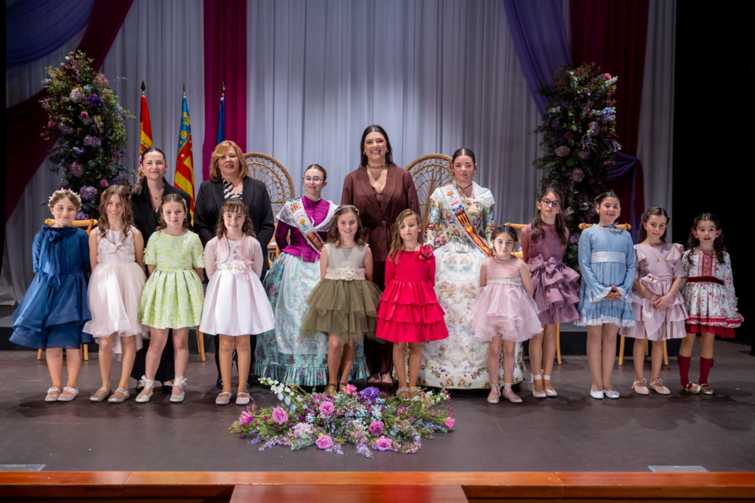 corte gala elección reina infantil l'alfàs
