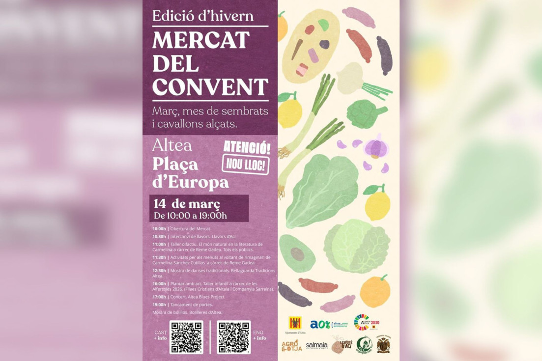 Cartell mercat del convent Altea