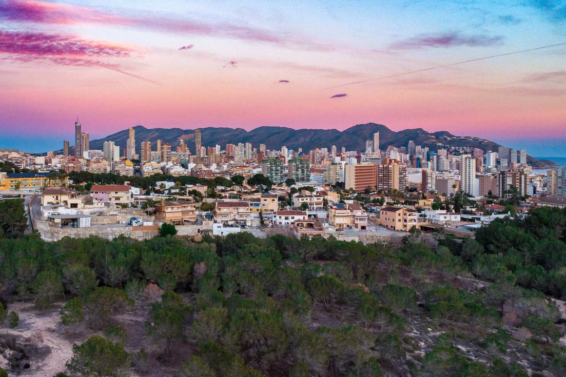 benidorm parques zonas verdes