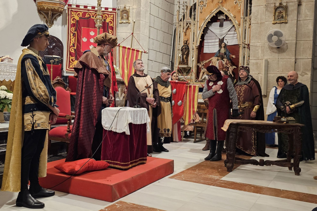 Villajoyosa conmemora su Carta Pobla con procesión cívica y recreación histórica el 9 de mayo