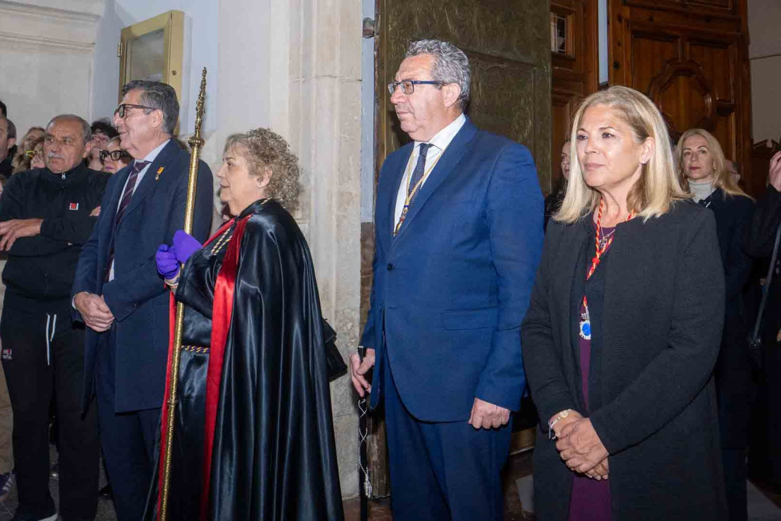 autoridades miércoles santo procesión nazareno benidorm