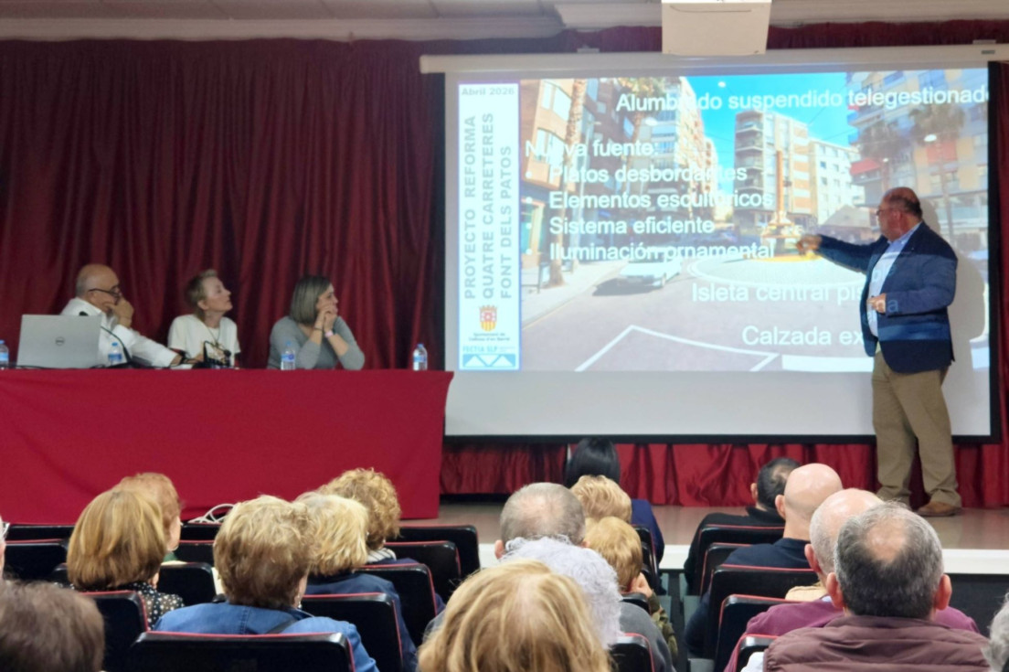 presentación proyecto fuente patos callosa d'en sarrià jose antonio rivera