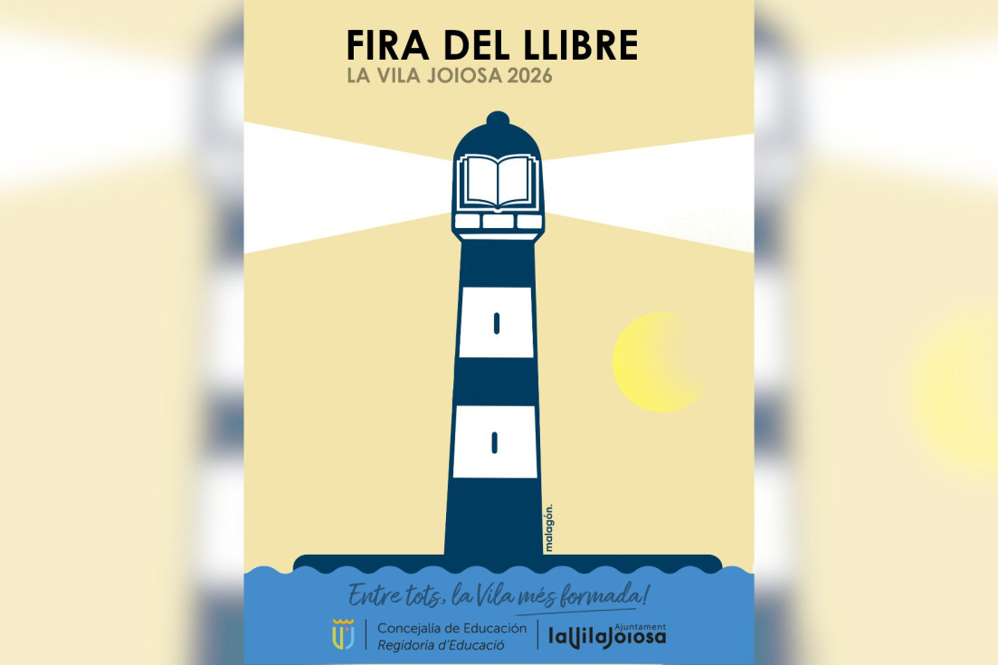 Cartel Fira del Llibre 2026 Villajoyosa