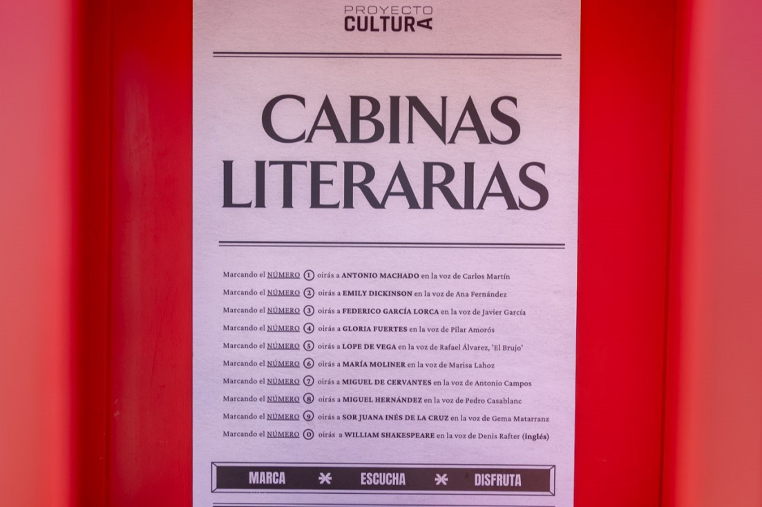 Cabinas literarias racó de l'albir l'alfàs