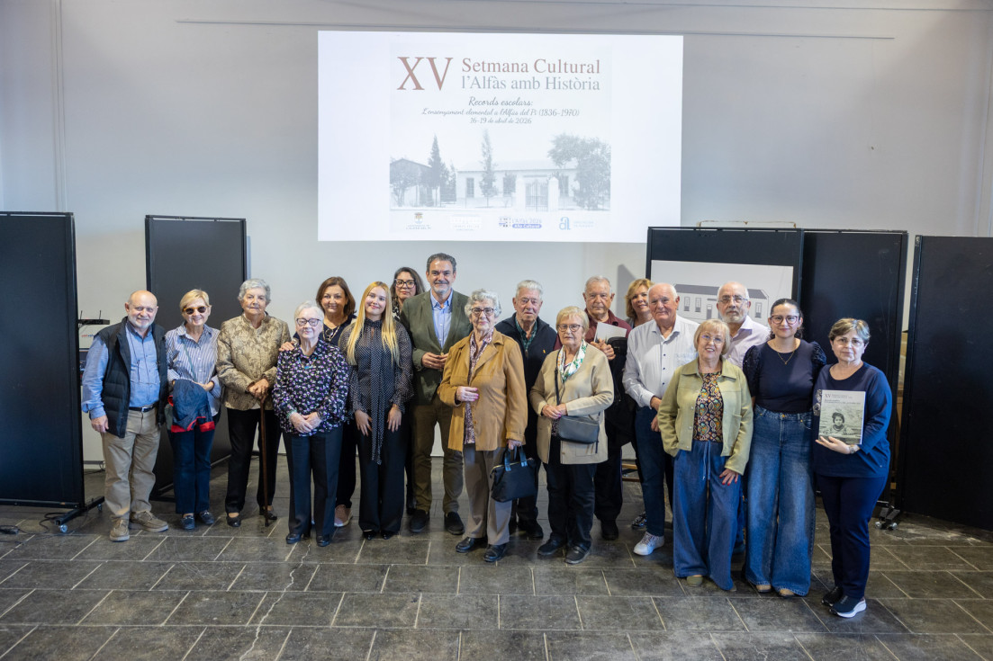 Espai Cultural Escoles Velles inauguración XV Setmana Cultural L’Alfàs amb Història