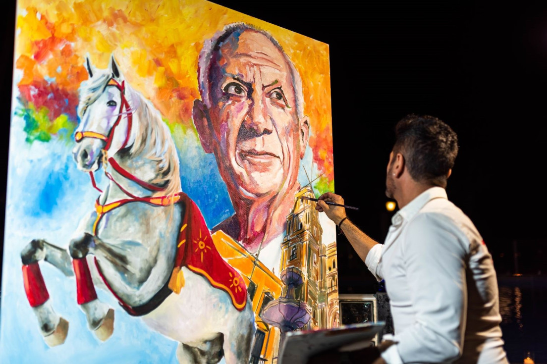 tachi cuadro XV Setmana Cultural L’Alfàs amb Història