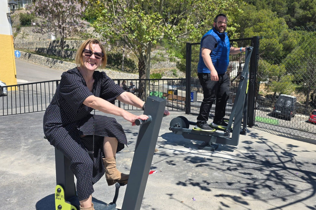 Nuevos parques Confrides y Abdet rubén picó enri font