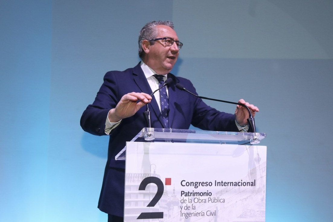 Toni Pérez reclama más inversión en infraestructuras en la clausura del Congreso Internacional de Patrimonio de la Obra Pública