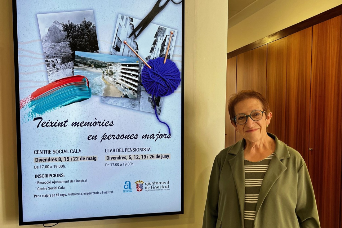 presentación cartel taller arte para recordar finestrat