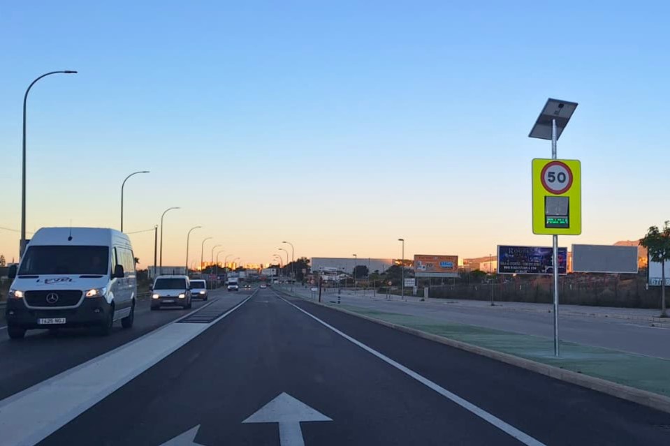 Radares pedaógicos Villajoyosa