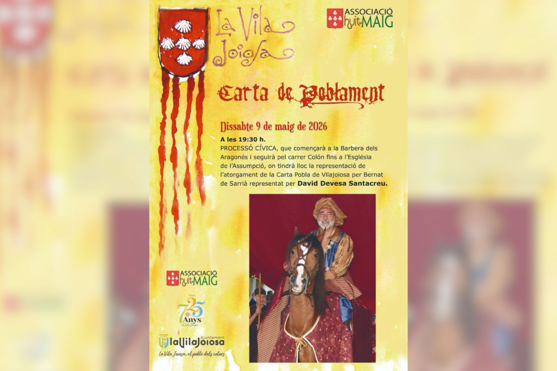 Villajoyosa Cartel Carta pobla 2026