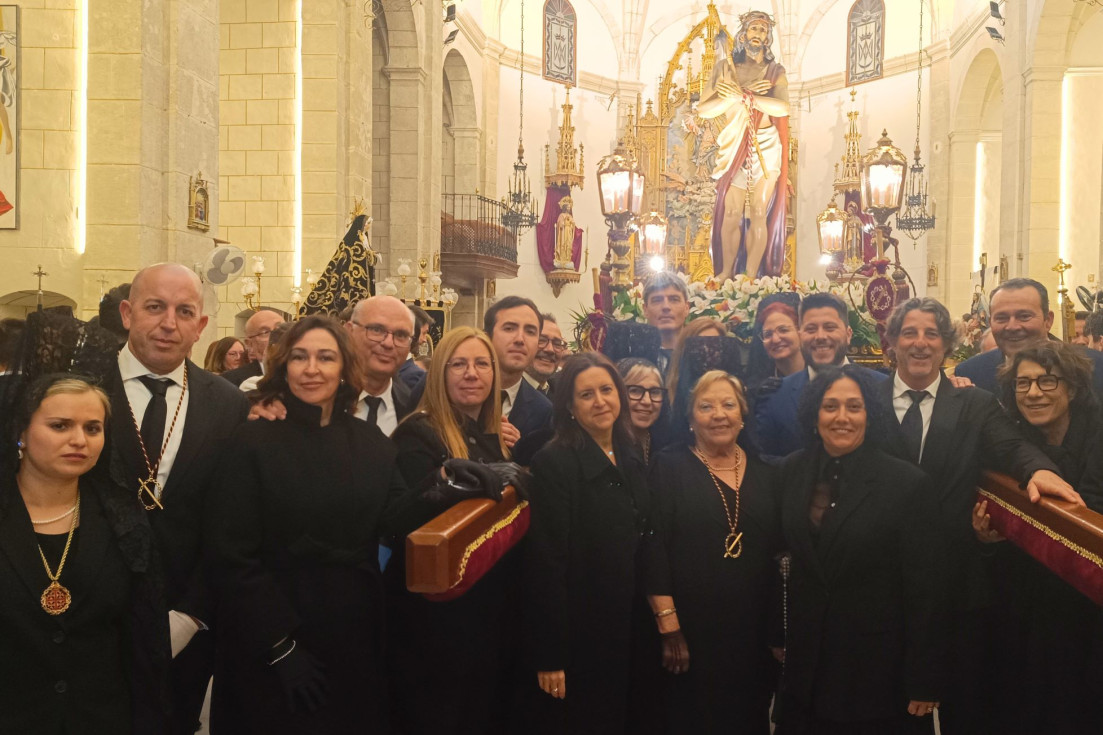 Jueves Santo villajoyosa corporación municipal procesión Ecce Homo