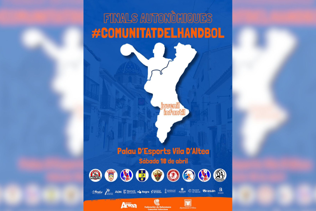 finales autonómicas balonmano cartel altea