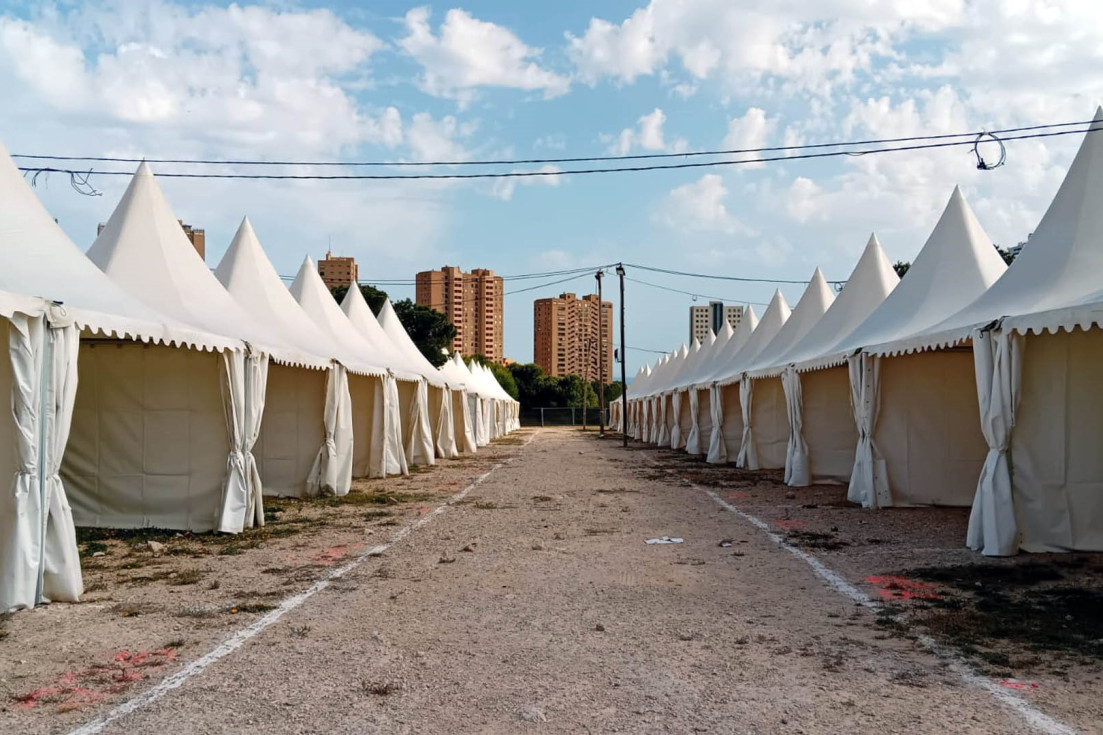 Fiestas previa Acampada benidorm