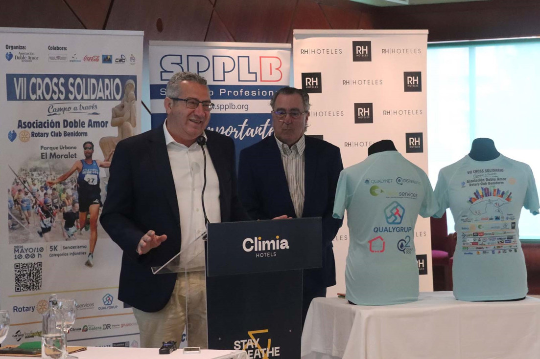 presentación VII edición del Cross Solidario del Doble Amor toni pérez