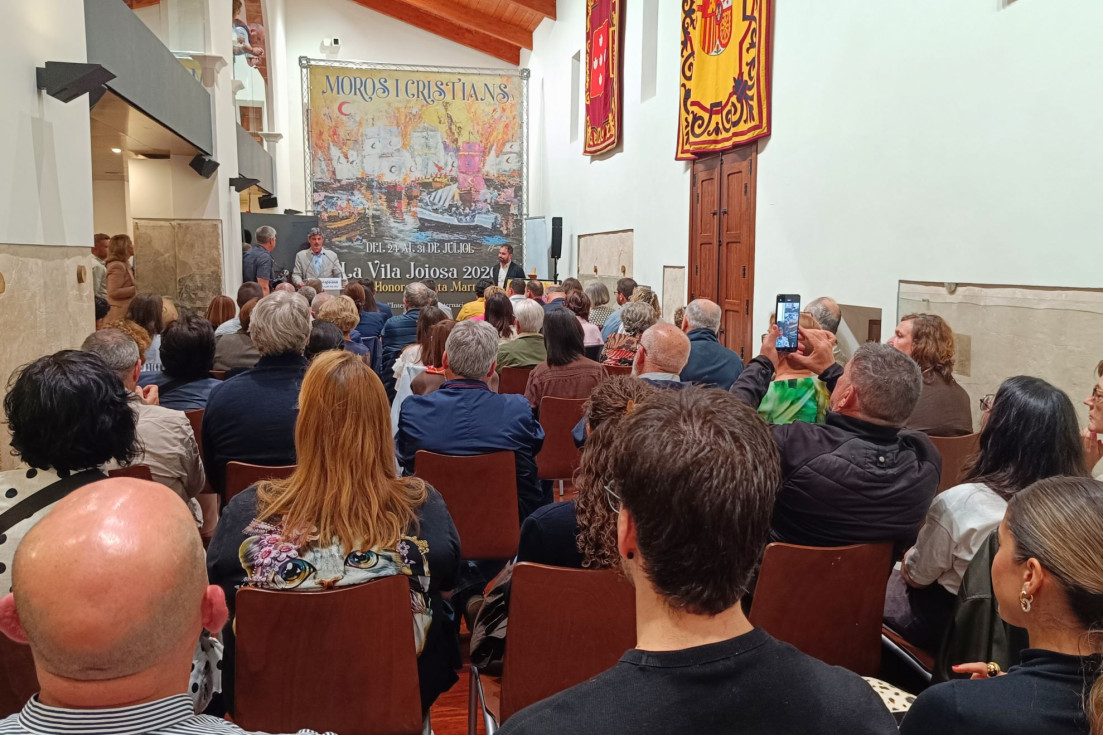 Presentación cartel oficial Moros y Cristianos Villajoyosa 2026