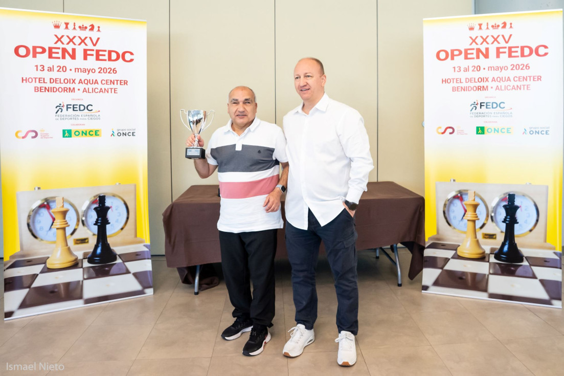 José Luis Fernández Coya XXXV Open FEDC ajedrez Benidorm