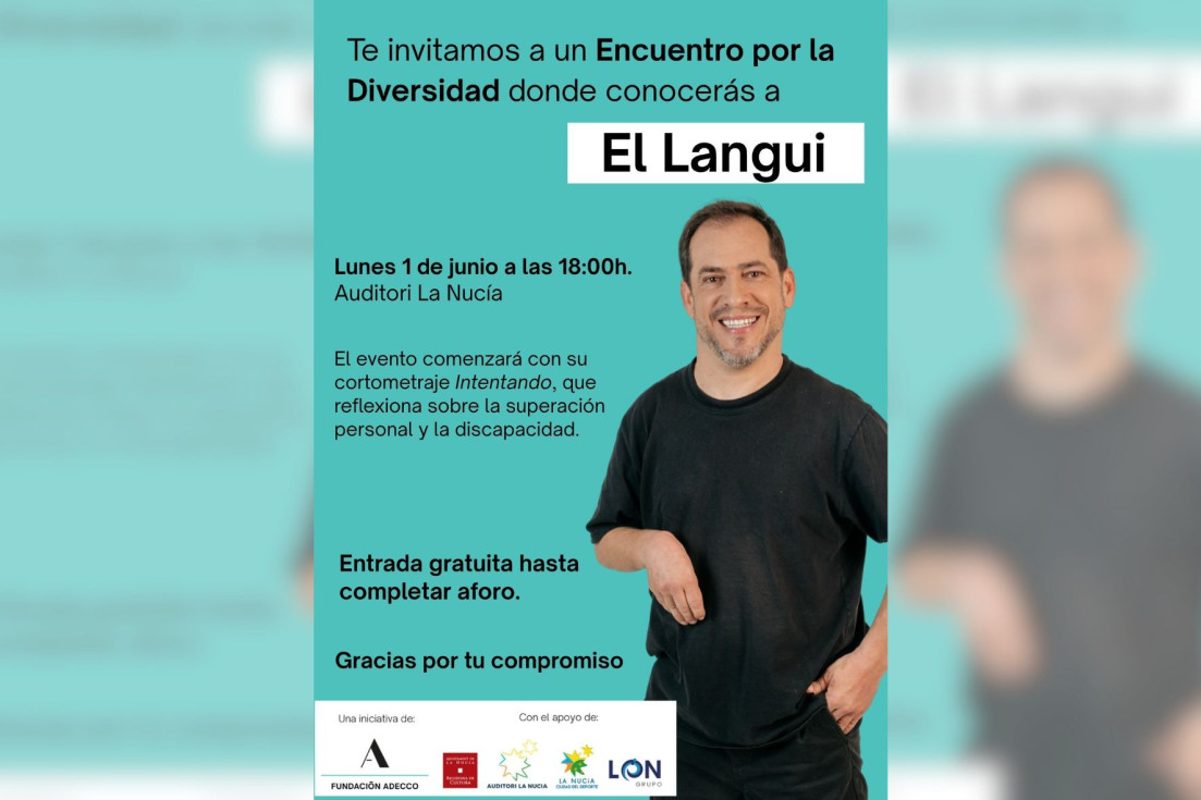 Cartel Langui encuentro Adecco La Nucía 2026