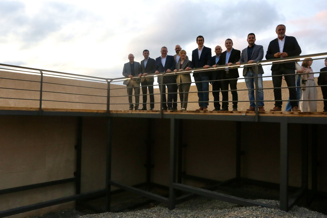Inauguración Castillo Polop representación institucional