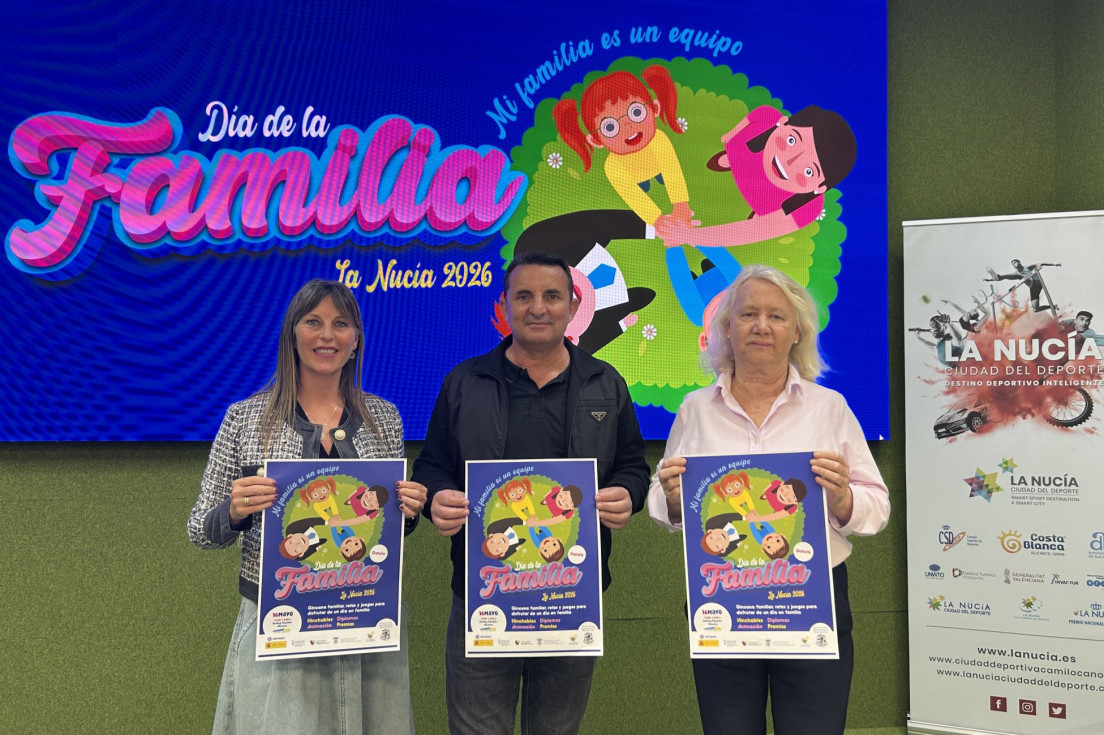 La Nucía celebrará el próximo sábado el VIII Día de la Familia con juegos, retos y actividades sin pantallas