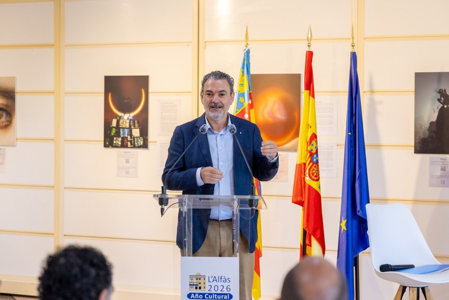 acto Casa Cultura l’Alfàs del Pi trigésimo quinto aniversario alcalde vicente arques