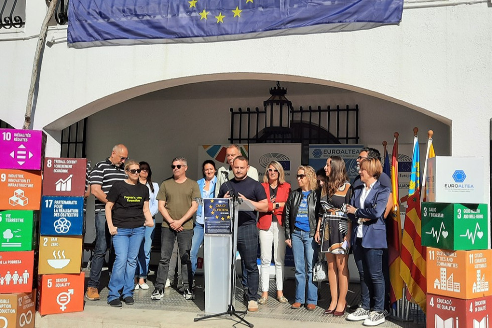 Altea celebra el Día de Europa con actividades educativas, exposiciones y participación internacional