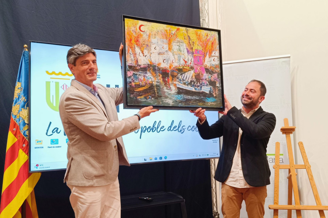 Villajoyosa desvela el cartel de los Moros y Cristianos 2026 con la presentación de sus principales cargos festeros