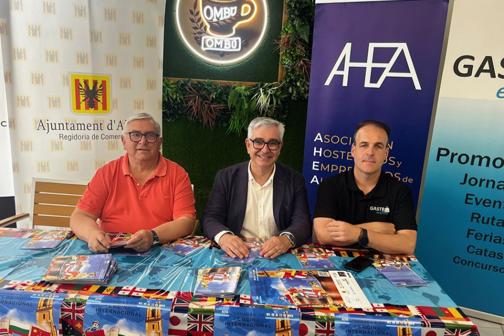 presentación tercera edición Jornadas Cocina Internacional Altea