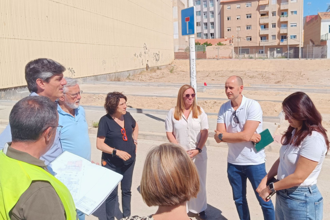 Obra parque Barberes sud Villajoyosa representantes