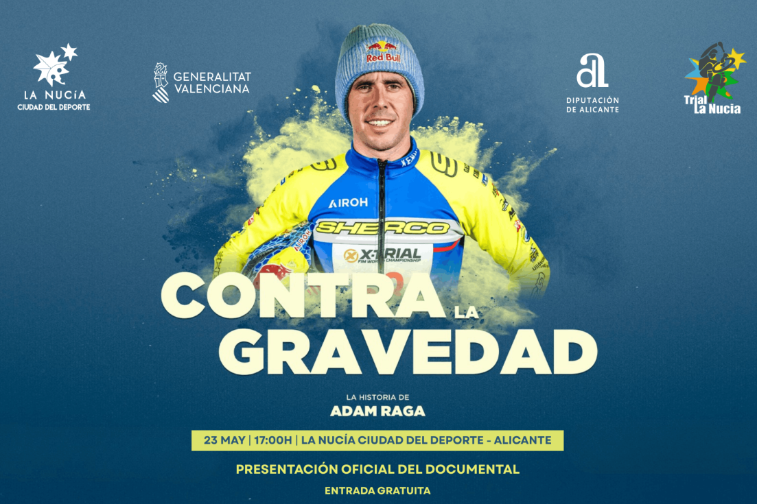 Adam Raga vuelve a La Nucía para presentar su documental “Contra la Gravedad”