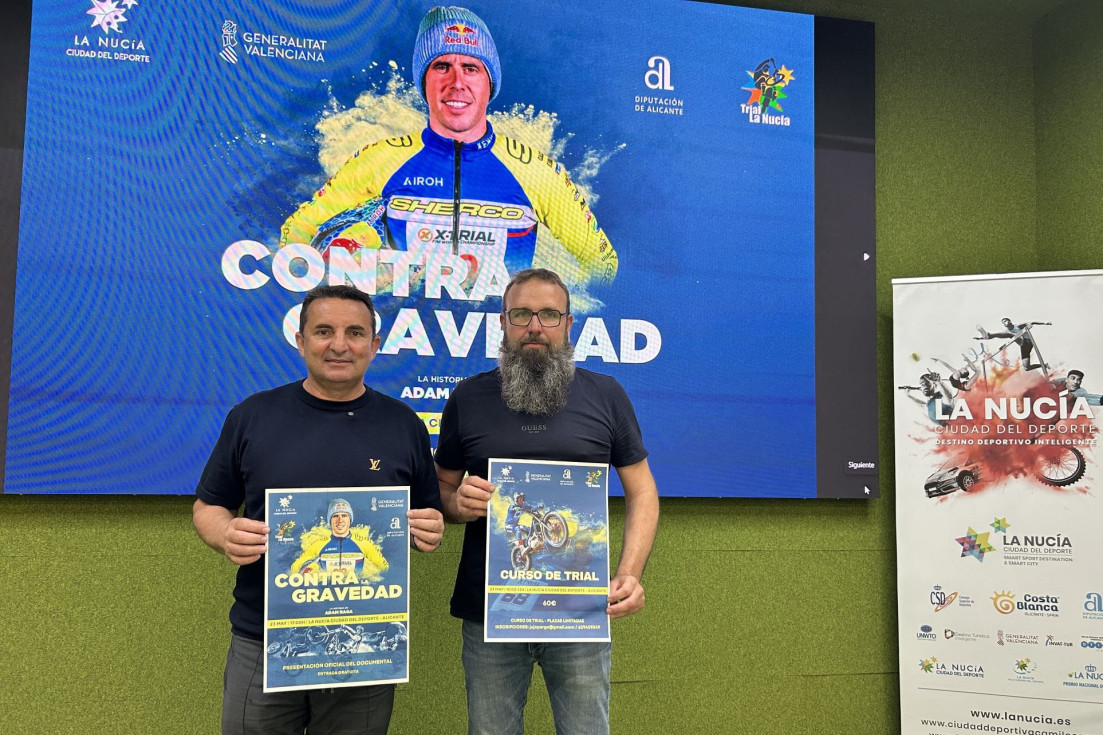 presentación La Nucía documental Adam Raga 2026