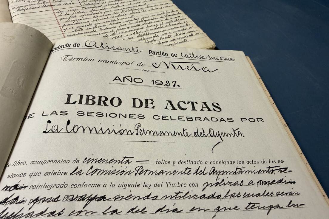 Acta 1927 La Nucía Archivo Municipal 2026