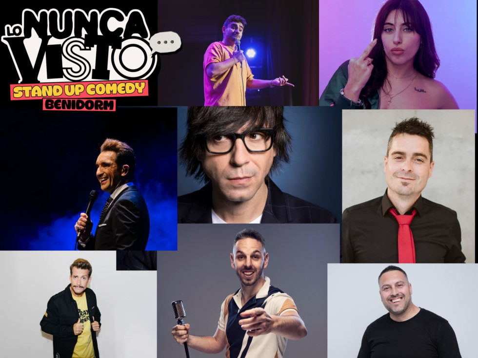 SkyFest Lo Nunca Visto Benidorm Luis Piedrahita David Cepo Grison Miguel Lago Álex Clavero Isabel Rey Miguel Miguel