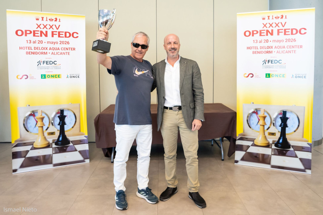 Óscar Sáez XXXV Open FEDC ajedrez Benidorm
