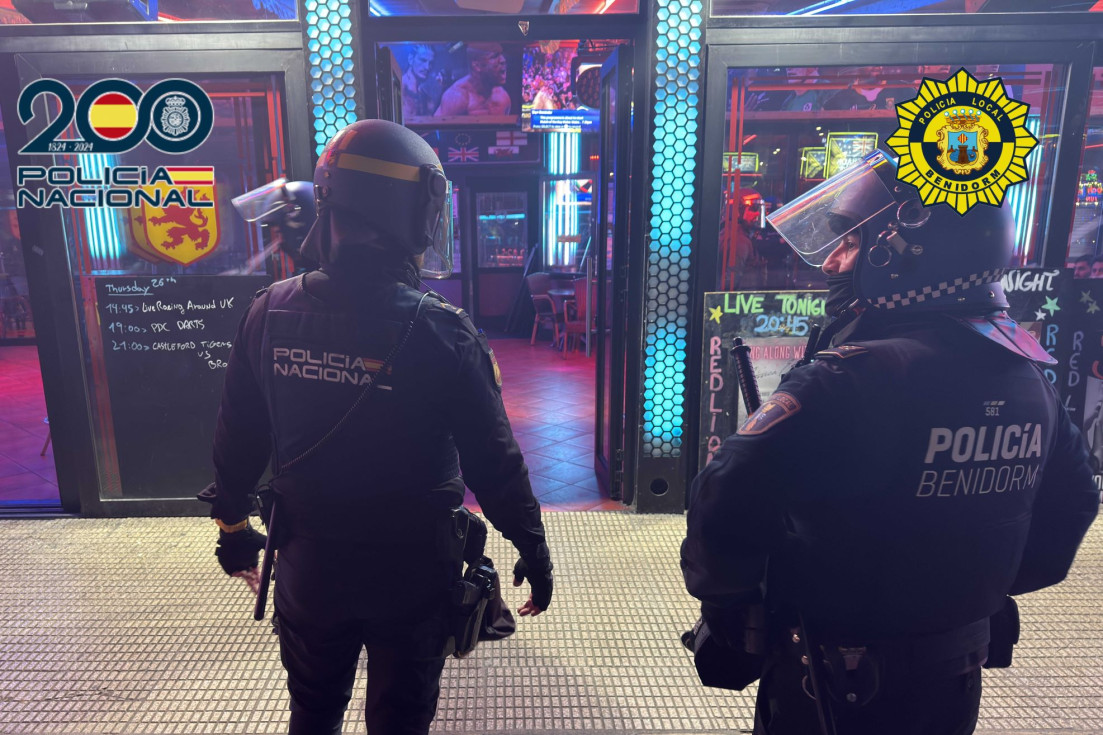macrooperación droga benidorm policía nacional local