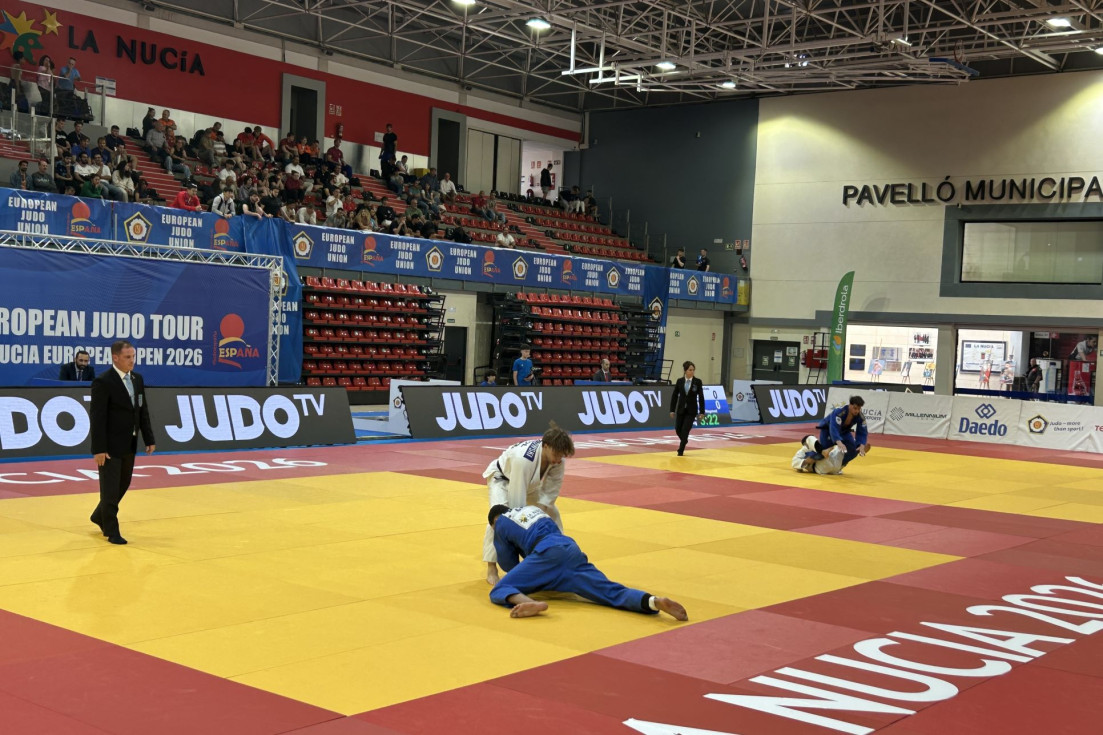 La Nucía reúne a 450 judokas de 39 países en el European Open Senior 2026