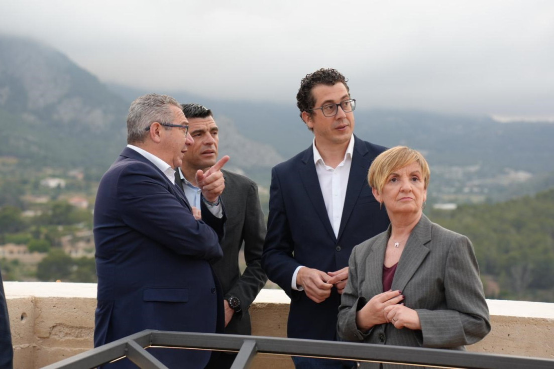 Inauguración Castillo Polop vistas