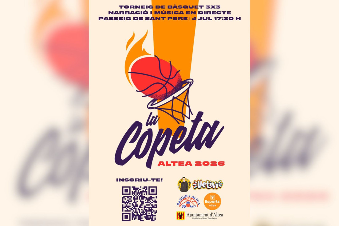 Cartel La Copeta Altea 2026