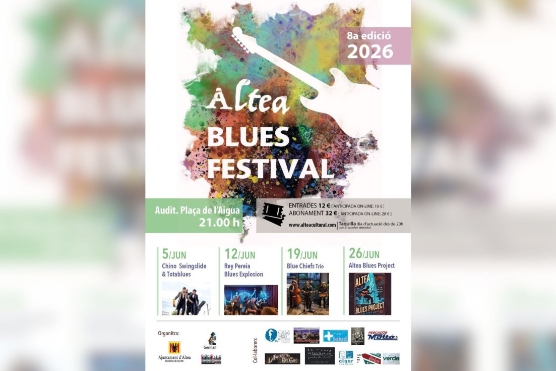 Cartel Altea Blues Festival 2026