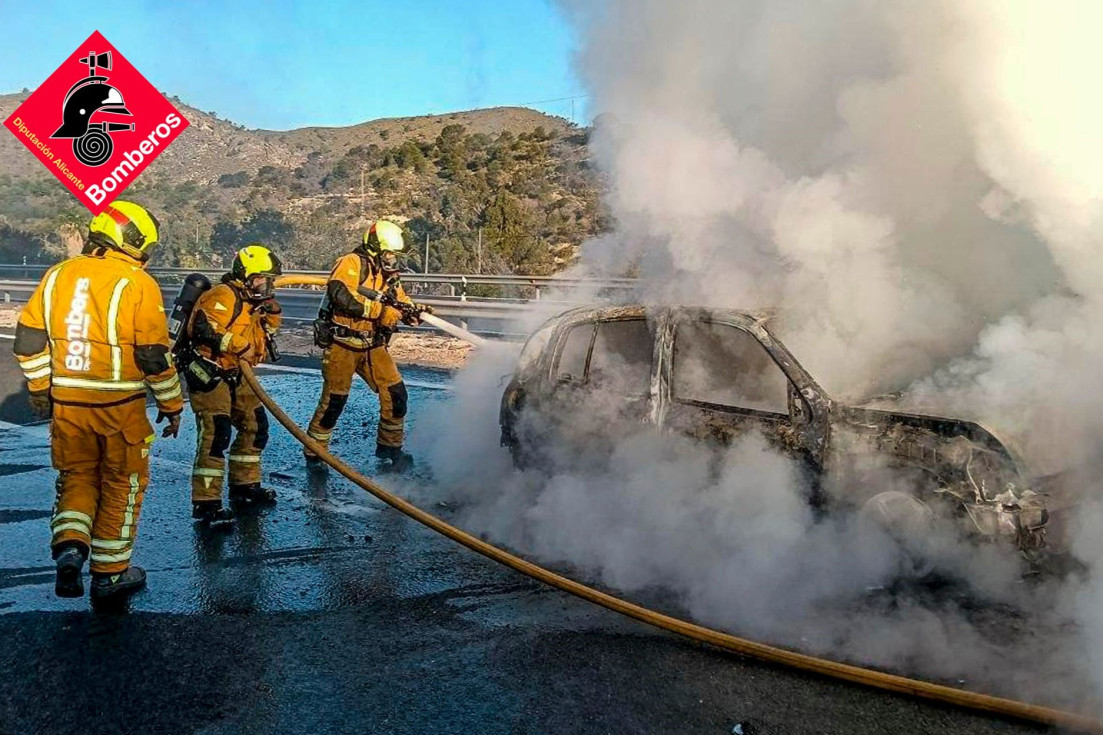 accidente tráfico AP-7 Villajoyosa