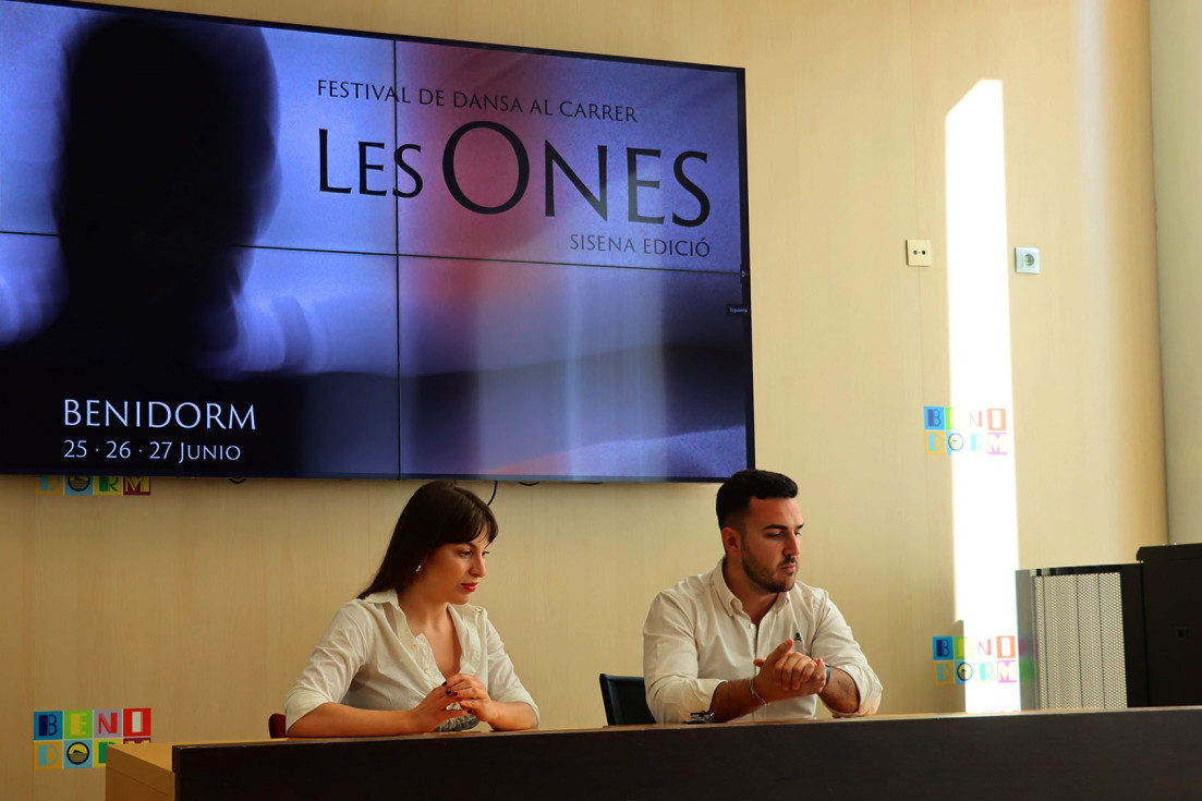 presentación Festival de Dansa al Carrer Les Ones benidorm