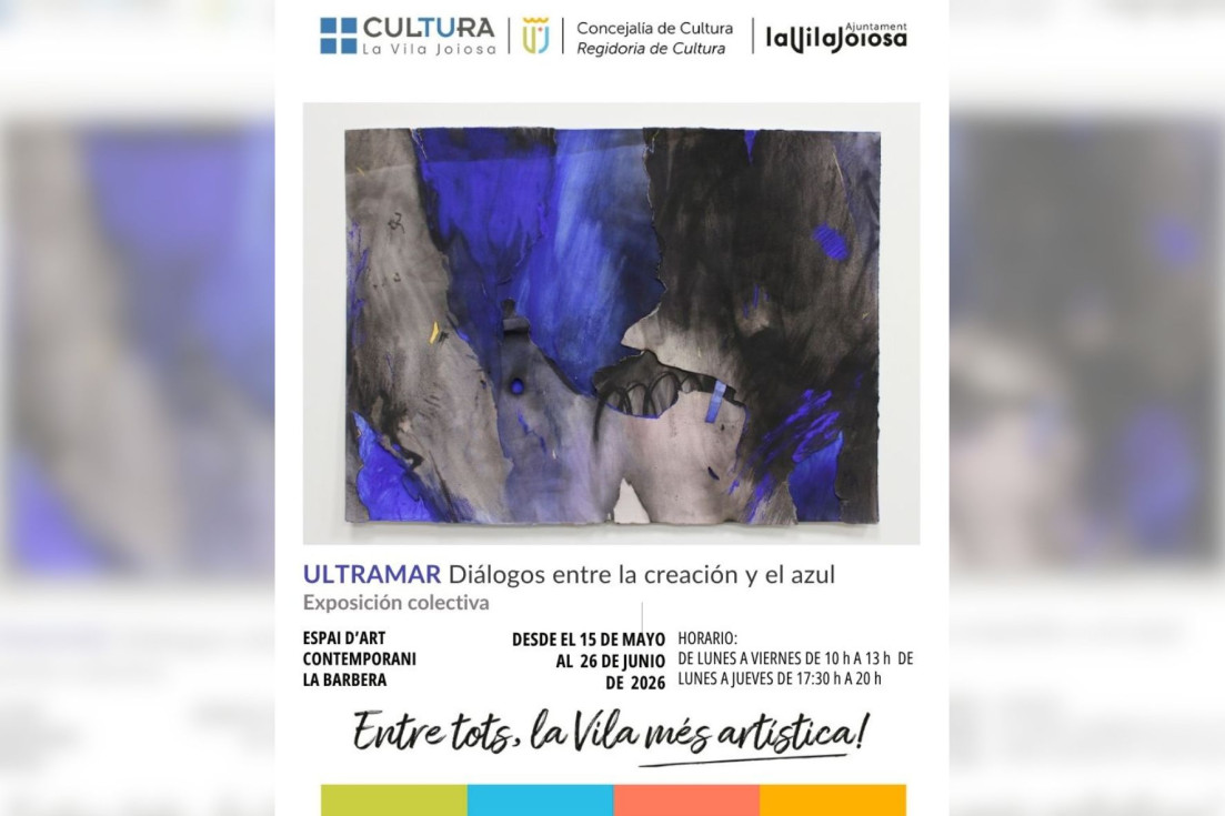 cartel exposición Ultramar Norberto Legidos Espai d’Art Contemporani Villajoyosa